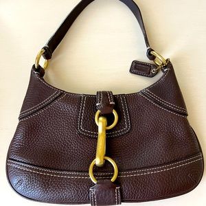 SOLD Coach Brown Leather Bag